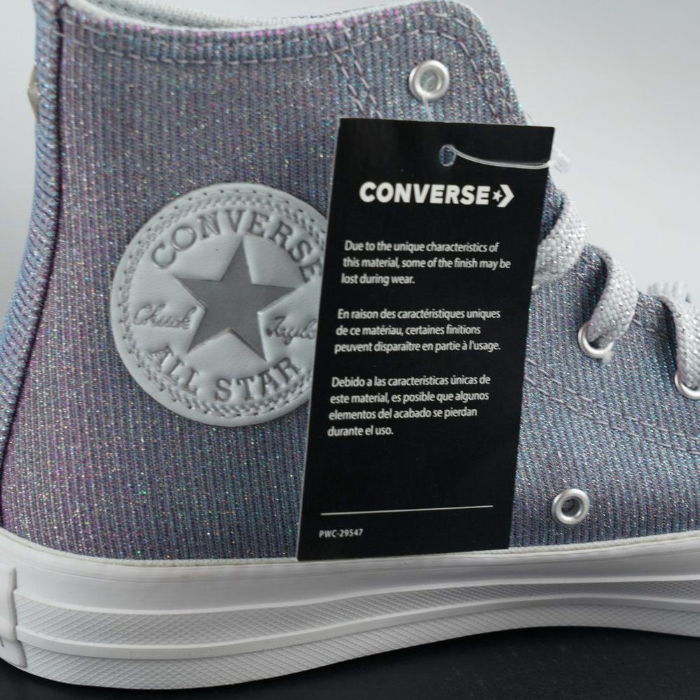 Converse Chuck Taylor All Star Hi Platinum Shoes - Picture 3 of 11